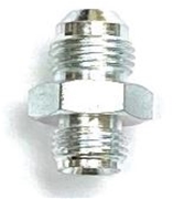 #6 x 1/2 -20 MALE ADAPTER 5/16 TUBE INVERTED FLARE, STEEL   